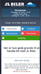Mobile Screenshot of jlbiler.dk